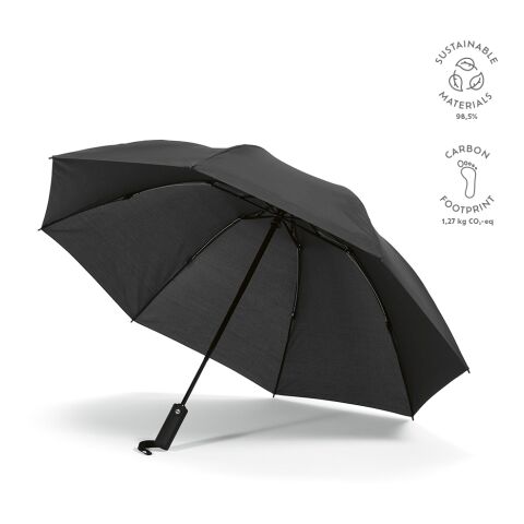 Presley Foldable Umbrella Negro | sin montaje de publicidad