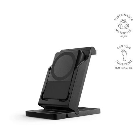 Trinifty Wireless Charger Negro | sin montaje de publicidad