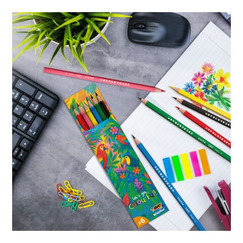 BIC® Kids Evolution® Set de colores x6