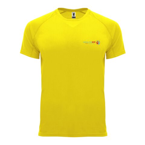 Camiseta deportiva de manga corta infantil &quot;Bahrain&quot; Estándar | Amarillo | 12 | sin montaje de publicidad | no disponible | no disponible | no disponible