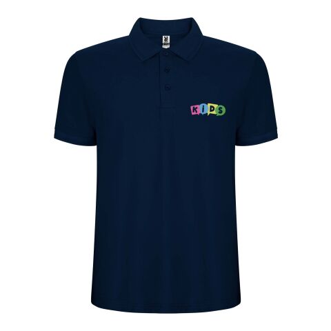 Polo de manga corta infantil &quot;Pegaso Premium&quot; Estándar | Navy Blue | 5/6 | sin montaje de publicidad | no disponible | no disponible | no disponible