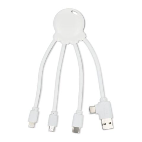 4009| Cable de carga Xoopar Eco Octopus Blanco | sin montaje de publicidad | no disponible | no disponible
