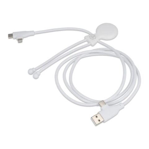 Xoopar Mr. Bio Cable de Carga Múltiple PD Largo 60W 1,2 Metros Blanco | sin montaje de publicidad | no disponible | no disponible