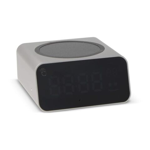 Cargador inalámbrico Xoopar GRS Reddi Charge PD con reloj Gris | sin montaje de publicidad | no disponible | no disponible | no disponible