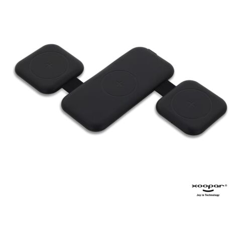 3188 | Xoopar Trafold 3 Wireless charger 15W Negro intenso | sin montaje de publicidad | no disponible | no disponible | no disponible
