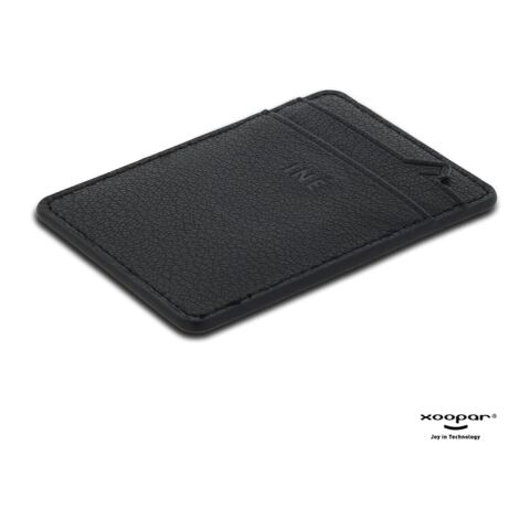 3198 | Xoopar Iné Mini NFC Wallet Recycled Leather Negro | sin montaje de publicidad | no disponible | no disponible | no disponible