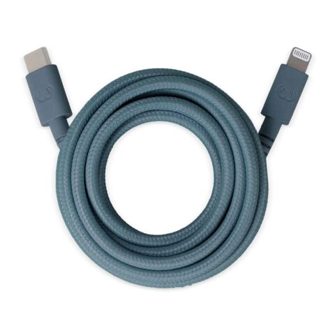 2ULC200 | Fresh &#039;n Rebel Cable USB-C a Apple Lightning 2,0m Azul / Blanco | sin montaje de publicidad