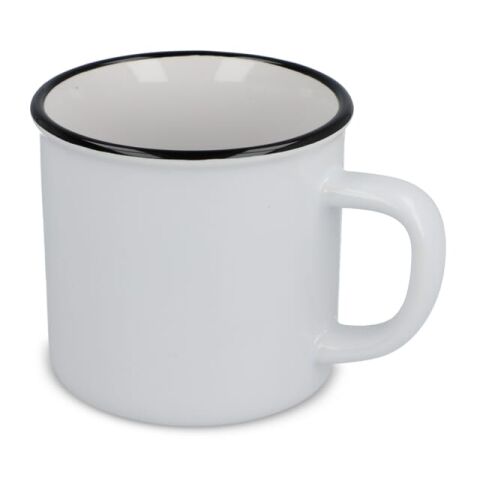 Taza de cerámica estilo esmalte 280ml Blanco | sin montaje de publicidad | no disponible | no disponible | no disponible