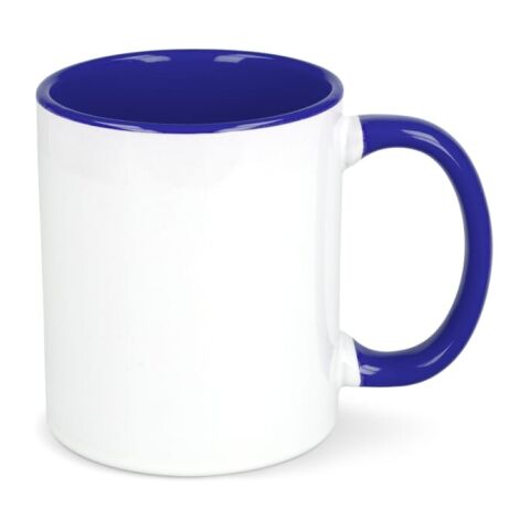Taza subli Oslo color interior y asa 300ml Blanco | sin montaje de publicidad | no disponible | no disponible | no disponible