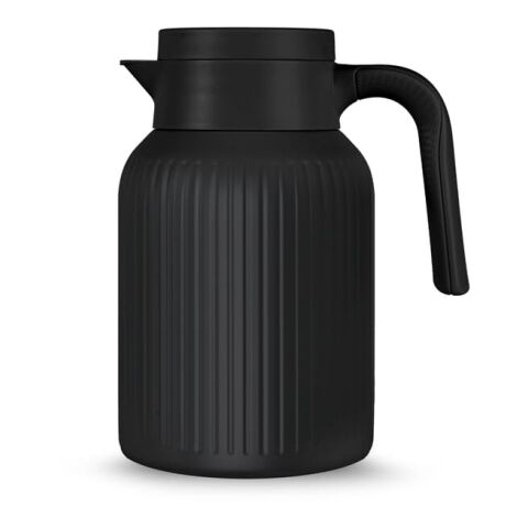 Jarra térmica Sagaform Trine (reciclada) 1.5 L Negro intenso | sin montaje de publicidad | no disponible | no disponible