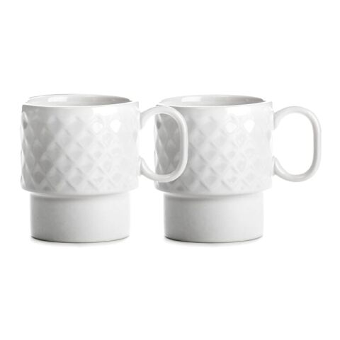 Sagaform Coffee &amp; More Taza de café 2 unidades 250ml Blanco | sin montaje de publicidad