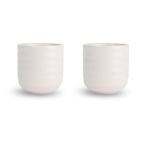 Sagaform Taza Ellen 2 uds 180ml Blanco | sin montaje de publicidad