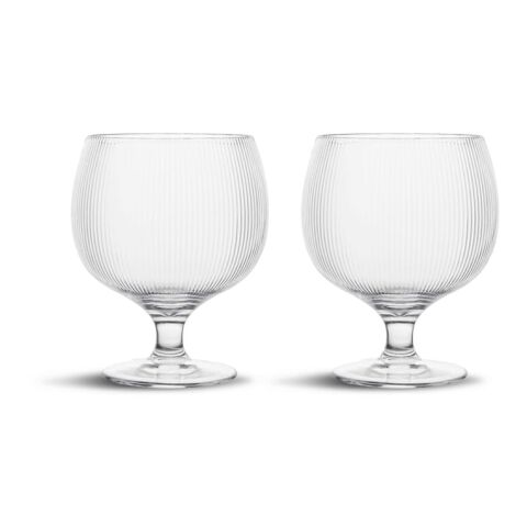 Billi set de 2 copas de vino 350 ml  Transparente | sin montaje de publicidad