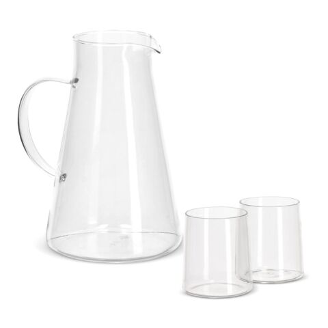 Jarra InSideOut Elin con 2 vasos  Transparente | sin montaje de publicidad | no disponible | no disponible