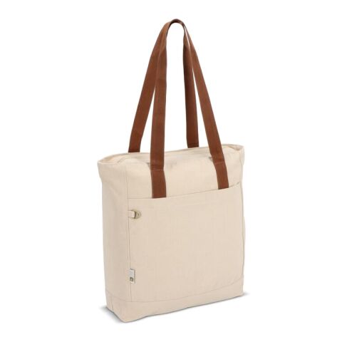 Bolsa carrier Canvas InSideOut Reuuz 33 x 42 x 10 cm Ecru | sin montaje de publicidad | no disponible | no disponible