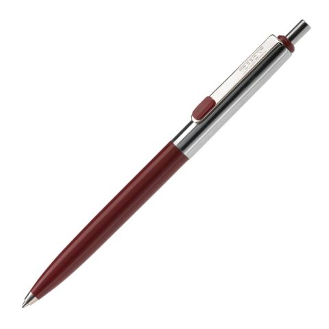 Bolígrafo Topper rojo oscuro | Impresión De Pantalla 1 color | 90 grados del clip | 37 mm x 25 mm | no disponible