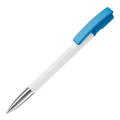 Bolígrafo Nash punta de metal HC Blanco | sin montaje de publicidad | no disponible | no disponible | no disponible