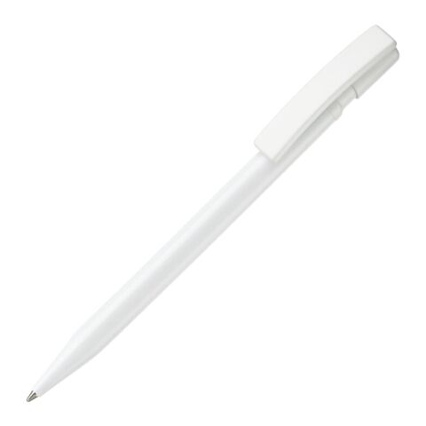 Bolígrafo Nash opaco Blanco | sin montaje de publicidad | no disponible | no disponible | no disponible