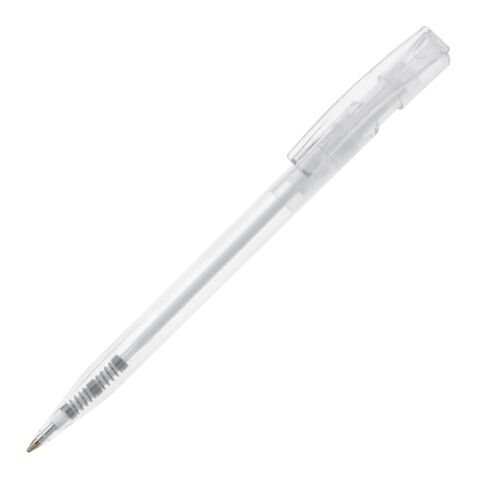 Bolígrafo Nash Transparente Blanco-Blanco | sin montaje de publicidad | no disponible | no disponible | no disponible