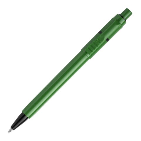 Bolígrafo Baron Extra opaco Verde-Negro | Impresión De Pantalla 1 color | 270 grados del clip | 45 mm x 25 mm | no disponible