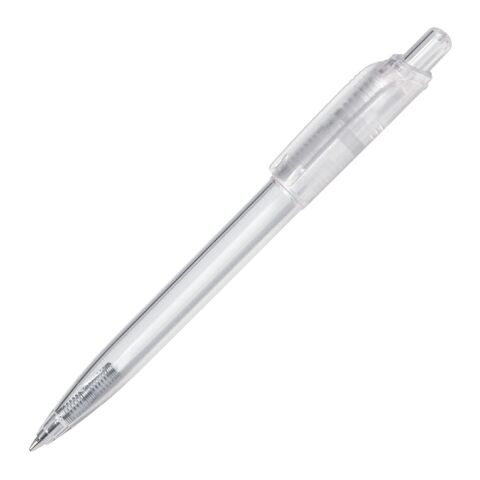 Bolígrafo Ducal Clear transparente Blanco-Blanco | sin montaje de publicidad | no disponible | no disponible | no disponible