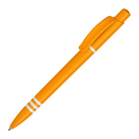 Bolígrafo Tropic Colour opaco Naranja | Impresión De Pantalla 1 color | 180 grados del clip | 40 mm x 25 mm | no disponible