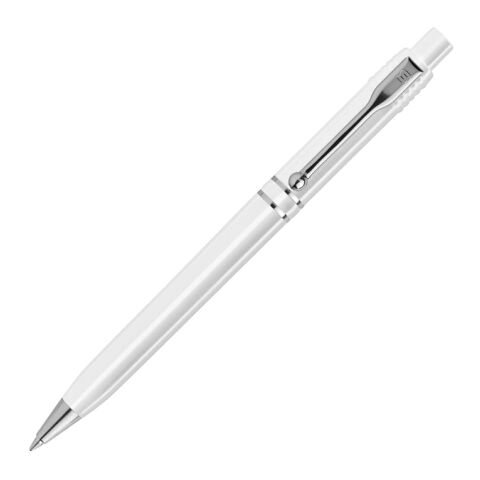 Bolígrafo Raja Chrome opaco Arco iris | Tampografía 1 color | 90 grados por debajo del clip | 20 mm x 5 mm | no disponible
