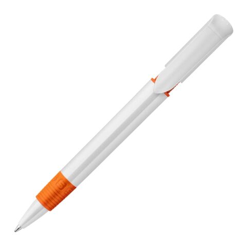 Bolígrafo S40 Grip opaco Blanco | sin montaje de publicidad | no disponible | no disponible | no disponible