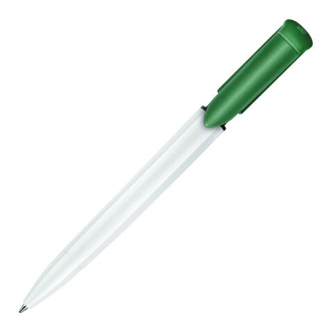 Bolígrafo S40 Colour opaco Blanco-Verde | sin montaje de publicidad | no disponible | no disponible | no disponible