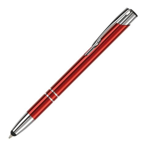 Bolígrafo Alicante Stylus rojo oscuro | Grabado | 180 grados del clip | 55 mm x 6 mm | no disponible