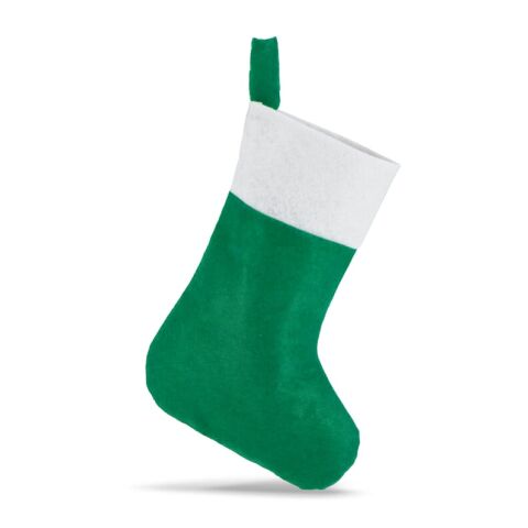 Medias de Navidad de fieltro 43cm Blanco | sin montaje de publicidad | no disponible | no disponible
