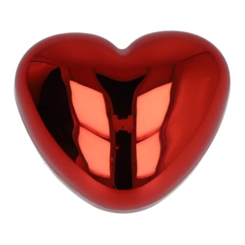 Bálsamo labial metálico en forma de corazón Rojo / Blanco | sin montaje de publicidad | no disponible | no disponible