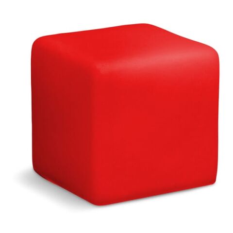 Cuadrado antiestrés Rojo / Blanco | sin montaje de publicidad | no disponible | no disponible