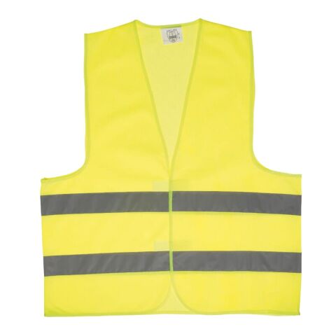Chaleco de seguridad para adultos Amarillo | sin montaje de publicidad | no disponible | no disponible | no disponible