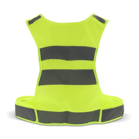Chaleco deportivo ajustable y reflectante Amarillo | sin montaje de publicidad | no disponible | no disponible | no disponible