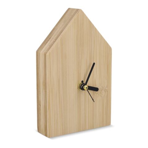 Reloj de sobremesa Homestead Natural | sin montaje de publicidad | no disponible | no disponible