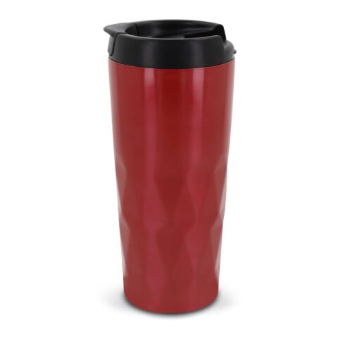 Termo con forma de rombos 450ml Rojo / Blanco | sin montaje de publicidad | no disponible | no disponible | no disponible