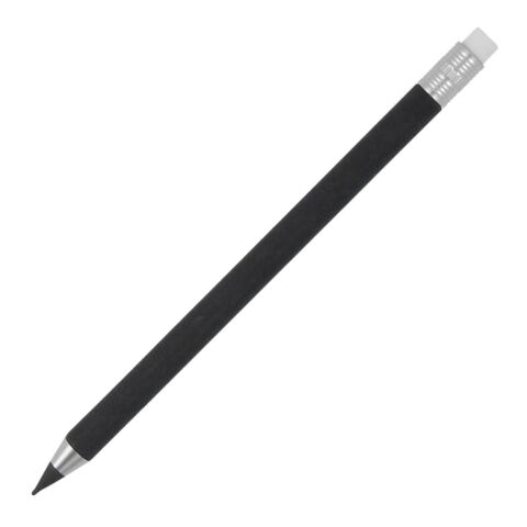 Bolígrafo sin tinta con goma de borrar Negro | sin montaje de publicidad | no disponible | no disponible | no disponible