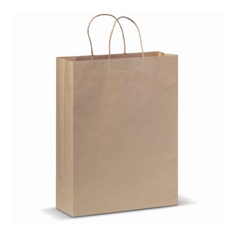 Bolsa de papel kraft 100g/m² 32x12x41cm Marrón | sin montaje de publicidad | no disponible | no disponible | no disponible