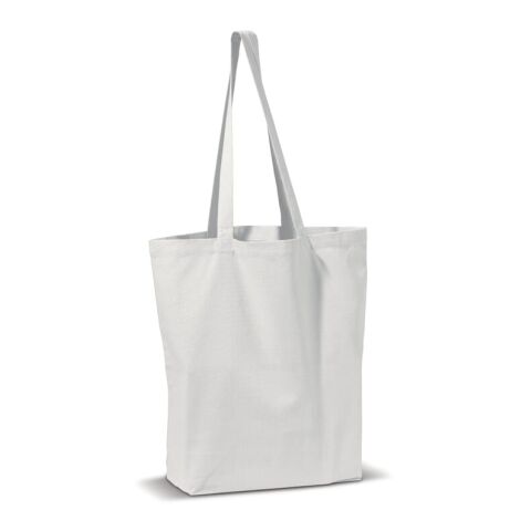 Bandolera lona 250g/m² 41x12x43cm Blanco | sin montaje de publicidad | no disponible | no disponible | no disponible