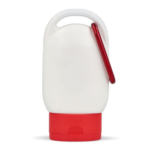 Loción solar con mosquetón SPF30 material reciclado