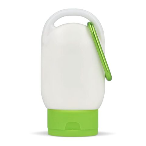 Loción solar con mosquetón SPF30 material reciclado