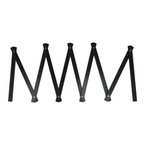 Regla plegable de madera 2m premium pintada