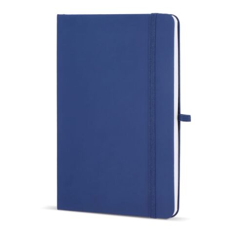 Cuaderno Olmo tapa dura PU A5 con notas adhesivas Azúl oscuro | sin montaje de publicidad | no disponible | no disponible