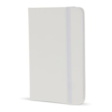 Cuaderno A6 de PU con páginas FSC Blanco | sin montaje de publicidad | no disponible | no disponible | no disponible