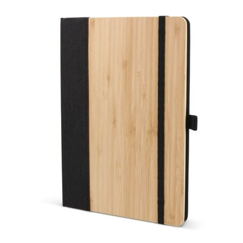 Cuaderno bambú &amp; R-PET A5 Negro | sin montaje de publicidad | no disponible | no disponible | no disponible