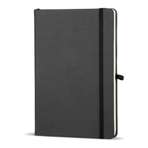 Cuaderno Iroko tapa dura láser A5 negro | sin montaje de publicidad | no disponible | no disponible