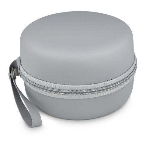 Almohada de viaje contorneada de espuma viscoelástica con funda de EVA Gris | sin montaje de publicidad | no disponible | no disponible