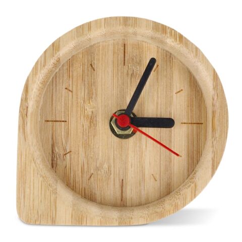 Reloj de sobremesa Droplet Natural | sin montaje de publicidad | no disponible | no disponible