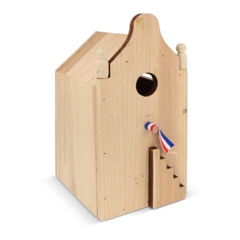 Casa de madera para pájaros FSC Natural | sin montaje de publicidad | no disponible | no disponible | no disponible